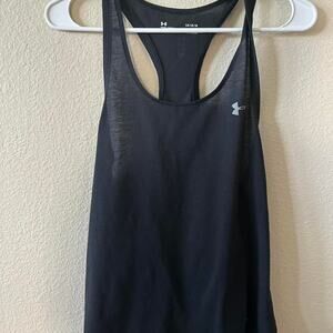 Under armour womens black tank